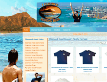 Tablet Screenshot of diamondheadhawaiishirts.com